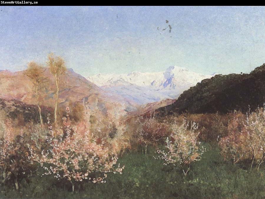 Levitan, Isaak Fruhling in Italy